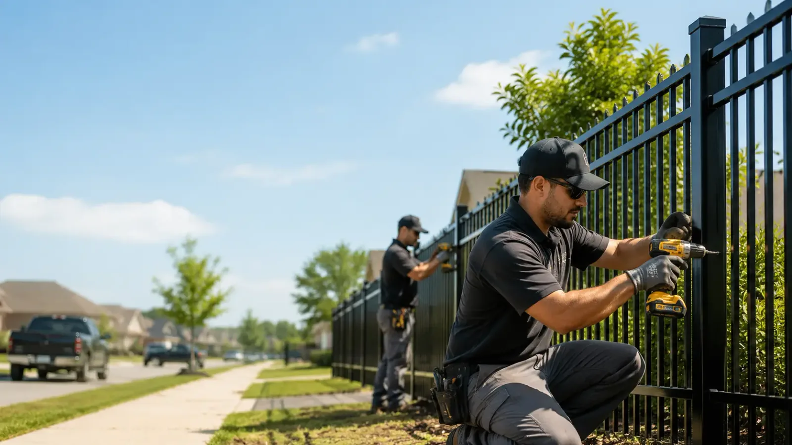 Metal Fence Installation in New Glarus, WI